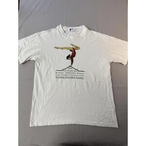 Vintage Converse US National Gymnastics Festival Shirt '98 L